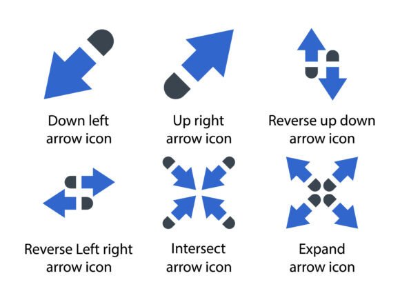 Arrows Icon Set 2: Modern Graphics & Icons for Brand Clarity