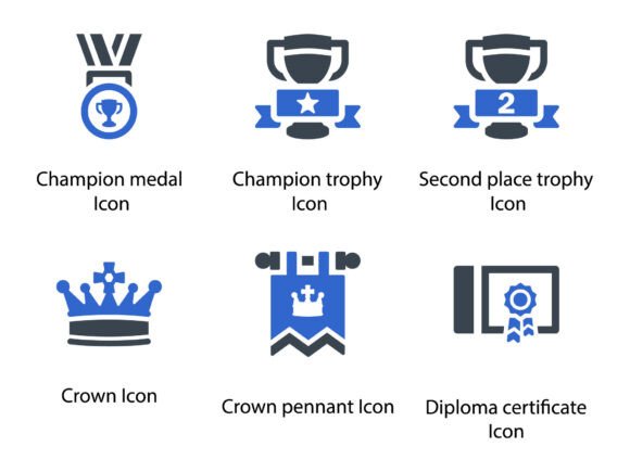 Awards Icon Set 4: Premium Graphics & Icons