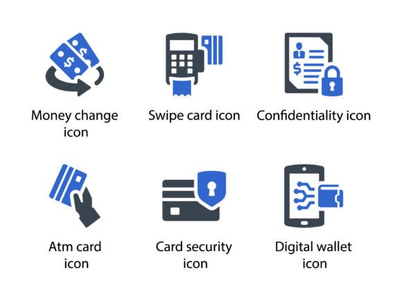 Banking Icon Set 2: Graphics & Icons for Commercial Design