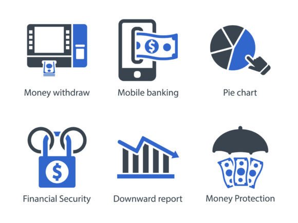 Business Finance Icon Set 11: Graphics & Icons for Real Brand Work