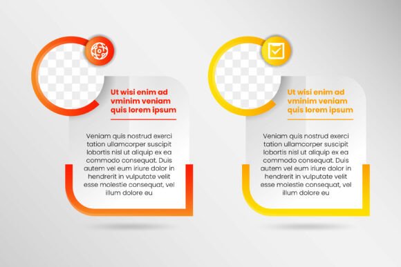 Circle Rectangle Infographic: Modern Graphics for Real Infographics Projects