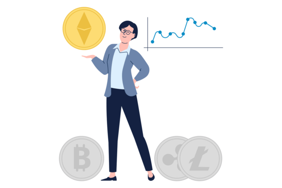 Crypto Currency Exchange Chart. Ethereum