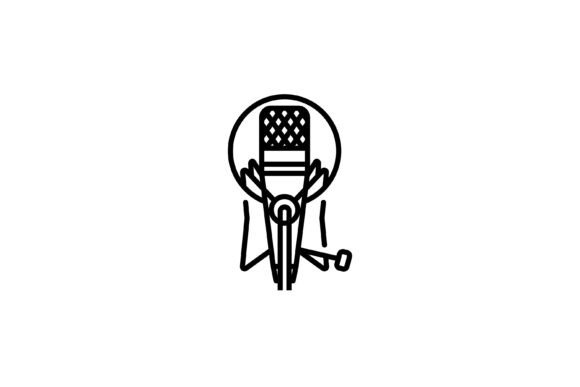 Mic Recorder Icon: Clean Graphics & Icons for Digital Sellers