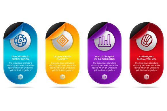 Peeling Sticker Infographic