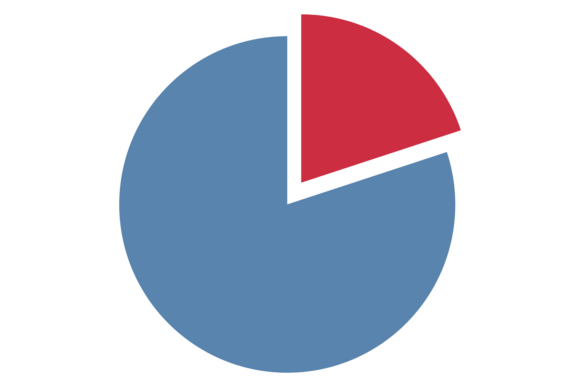 Round Infographic Chart. Pie Diagram Col Graphics