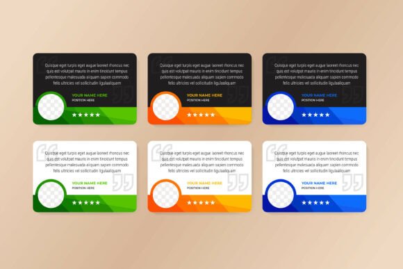 Testimonials Text Box Element: Graphics for Handmade Infographics
